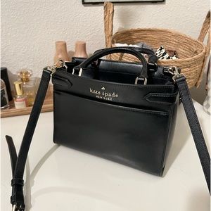 Kate Spade Medium Staci Satchel Black
